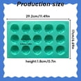 thumbnail image 4 of 15 Cavity Silicone Rose Cake Pan, Non-Stick Fondant & Chocolate Mold for Baking, Heat Resistant Rose Molds for Valentine's Day Home Decor, Candy, Soap Making, 4 of 7