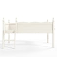 thumbnail image 6 of Bellemave Twin Size Low Loft Bed with Bookshelf, Solid Wood Loft Bed Frame with Ladders & Full-Length Guardrails, Low Profile Bed with Slats for Kids Teens, No Box Spring Needed, Pink, 6 of 11