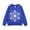 T4378 Blue, variant on Mrzhqd Toddler Girls Hoodies Sweatshirts Size 18-24 Months Christmas Snowflake Printed Warm Crewneck Sweatershirt For Christmas Kids Pullover Long Sleeve Long Sleeve Cute Print Girl Tops Black