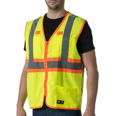 Walls Men's Premium ANSI 2 High Visibility Safety Vest