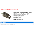 thumbnail image 2 of Purge Valve - Compatible with 2005 - 2006 Chevrolet Trailblazer EXT - AC Delco, 2 of 2