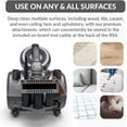 thumbnail image 6 of RS4 Lightweight Bagless Canister Vacuum with Dual HEPA Filtration and Premium Button Lock Tools, 6 of 16