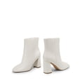 thumbnail image 4 of DREAM PAIRS Women's Ankle Boots with Side Zip, Block Heel, Classic Chic Style for Work & Casual Outfits, 4 of 5