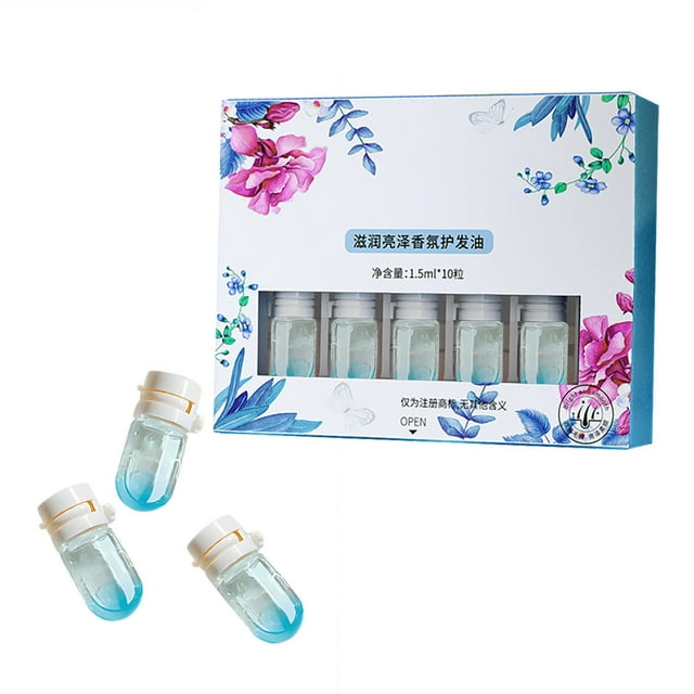 Aceite capilar con aceites esenciales, solución de cuidado capilar 50 ml