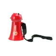 thumbnail image 2 of Portable Mini Megaphone Kids Fire Fighter's Megaphone Bullhorn with Siren Sound Cosplay Toy(Red), 2 of 6