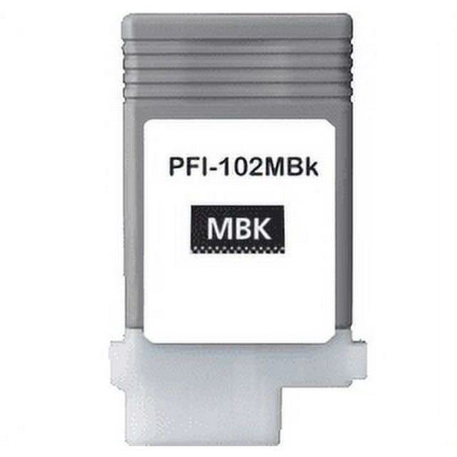 Zoomtoner Compatible Canon ImagePROGRAF iP-F600 Canon PFI-102MBK Cartouche d'Encre / Jet d'Encre Noir Mat