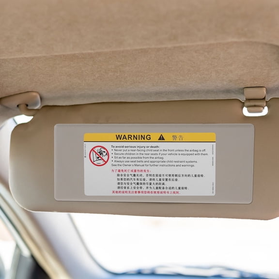 POPETPOP Durable Beige Sun Visor Cover for Cars with Sleek Design and Practical Fit