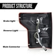 thumbnail image 4 of PIT66 Tail Lights Assembly Rear Tail Lamp Fit for Ford F150  2018-2020, 4 of 7