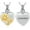 Customize, variant on Sunflower Cremation Urn Necklace for Ashes Jewelry Hummingbird & Sunflower Heart Memorial Cremation Jewelry Ash Pendant Keepsake Jewelry
