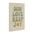 thumbnail image 3 of Stupell Industries Sow Love Reap Joy Quotes and Sayings Painting Wrapped Canvas Canvas Art Print Wall Art, 16 x 24, 3 of 7