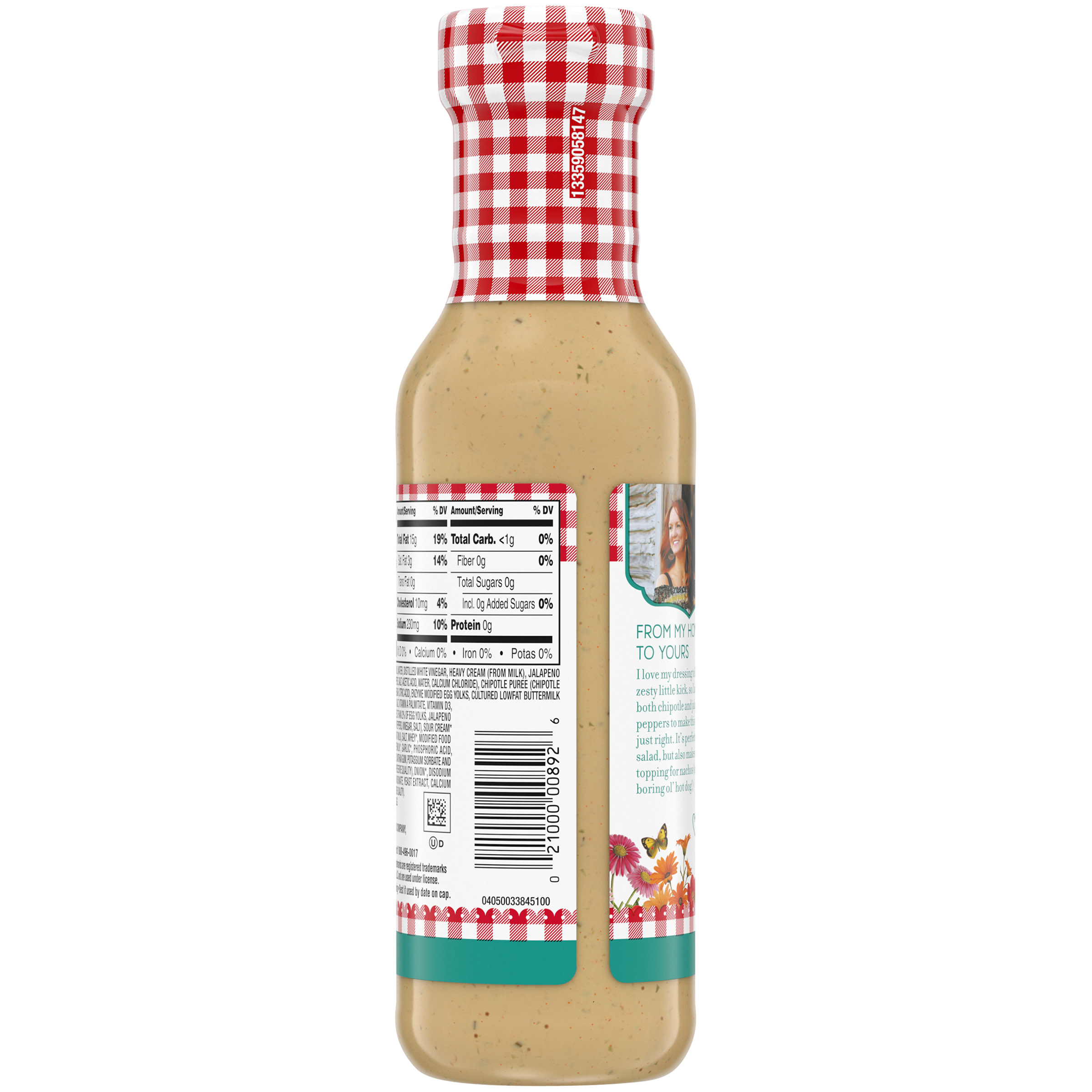 The Pioneer Woman Spicy Southwestern Ranch Salad Dressing & Dip, 12 fl oz Bottle - image 2 of 8