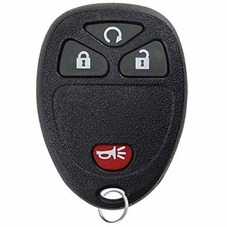 2 Mandos A Distancia Keyless De 4 Botones, ABO1502T, Para Reemplazo De Llave, Color Negro