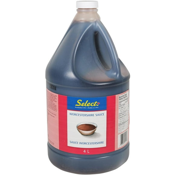 Select-Worcestershire Sauce - 4 L - Pack of 2 - Savory Umami Flavor, Versatile Condiment, Ideal for Cooking & Marinating (2x4Ltr)