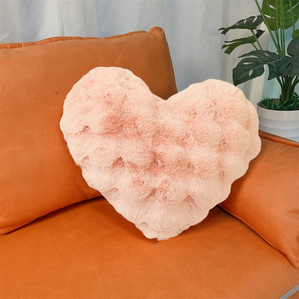 Big heart shaped pillow deals