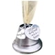 thumbnail image 1 of Conmemorativa De Navidad, Enlace De Ala De Ángel, Campana De Plata, Una Pieza De Mi Corazón Está En El Cielo, Colgante De Árbol De Navidad Para Puerta Y Ventana sonducket HA045224-08, 1 of 4