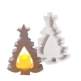 thumbnail image 3 of Candle Stand Mold Candle Holder Mold Christmas Tree Shape Candle Rack Molds Easy Demolding Molds for Candle Stand, 3 of 7