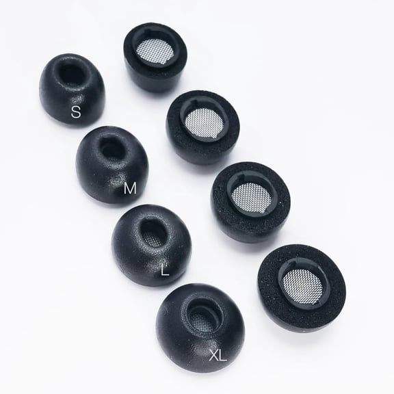 TENNMAK Memory Foam Eartips Replacement for Samsung Galaxy Buds 3 Pro AI / Galaxy Buds 4 Pro  Earbuds Earpad Ear Tips