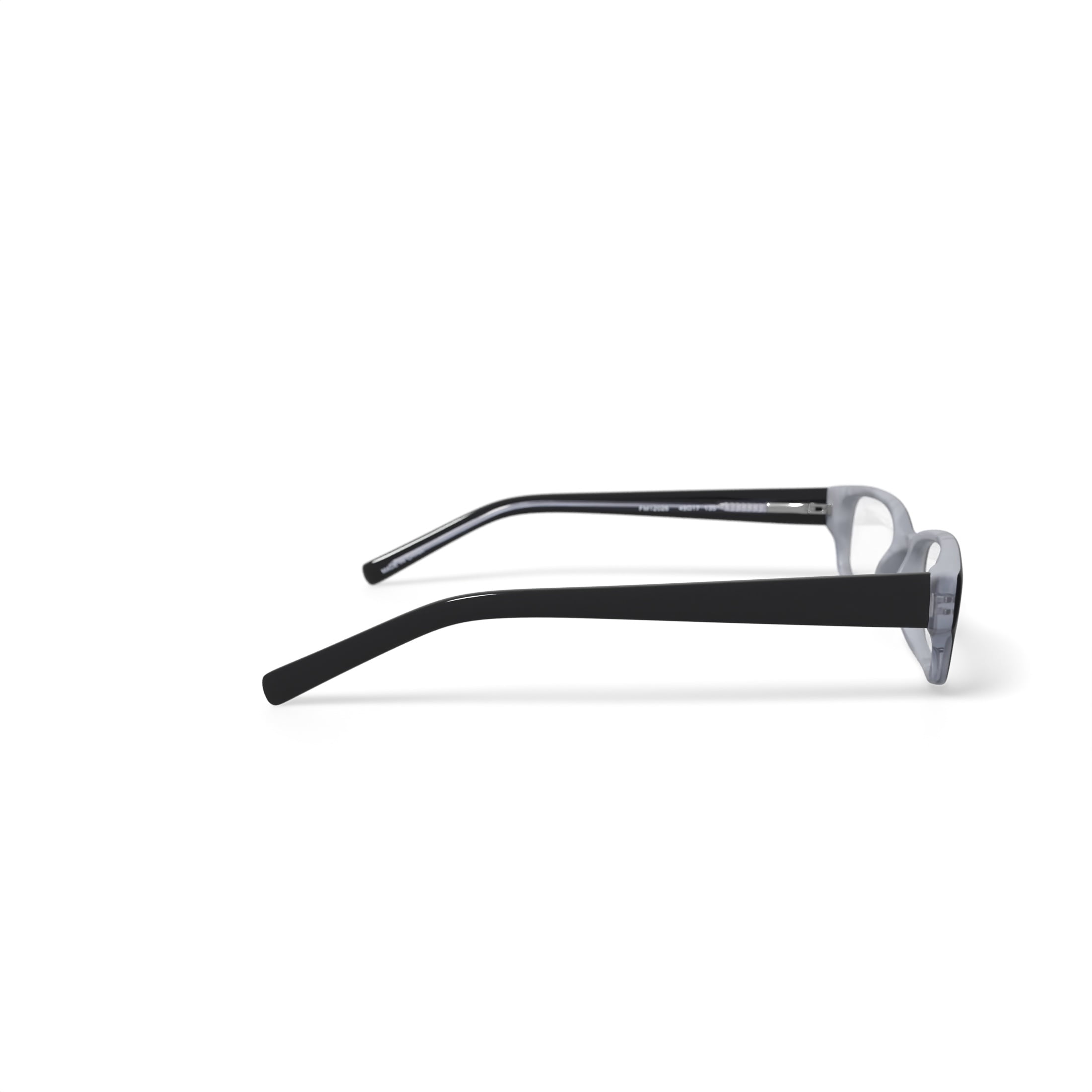 Walmart Youths FM12026 Rectangular Prescription Eyeglasses with Case, Black