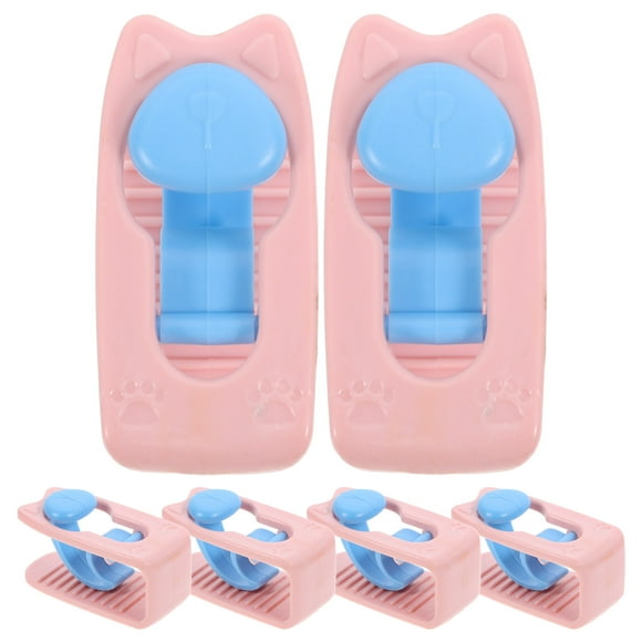 MOVTOTOP 6pcs Bed Sheet Clips Bed Sheet Grippers Plastic Sheet Clips for Bedding Sheet Holder
