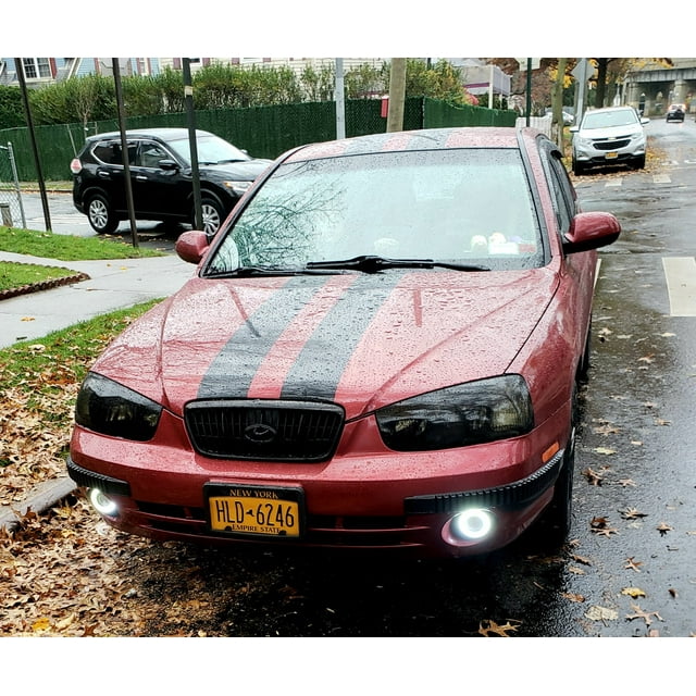 Lampes de Brouillard de Projecteur de Halo LED pour 2001 2002 2003 Hyundai Elantra GLS