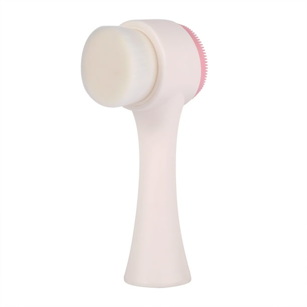 Cepillo de limpieza facial, cepillo facial suave de doble cara, cepillos de lavado de cara, durabilidad extendida
