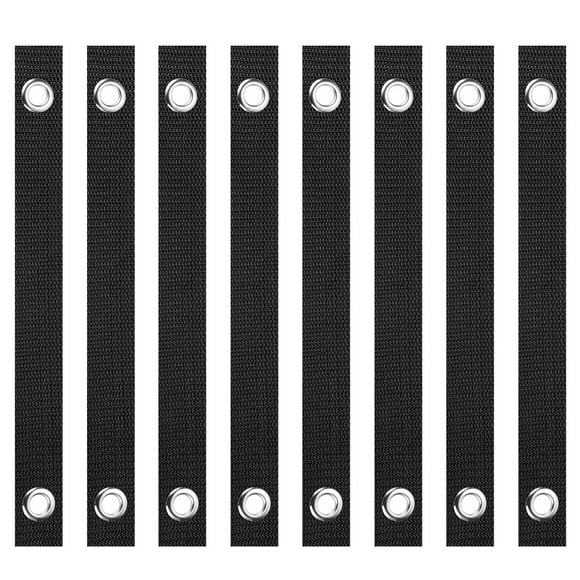 Correas para Árboles Uxcell para Fijación, Estacas de Soporte para Árboles, Correas para Enderezar Árboles para Plántulas Recién Plantadas en Negro