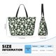 thumbnail image 4 of Fotbe White Daisies and Bee Bolsa de Viaje para Playa - Resistente al Agua, Bolsa Tote de Gran Capacidad y Ligera con 7 Bolsillos para Mujeres y Hombres, 4 of 7