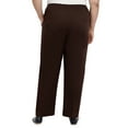 thumbnail image 6 of Alfred Dunner Womens Plus-Size Soft Twill Mid-Rise Regular Fit Straight Leg Casual Pant, 6 of 6