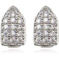thumbnail image 1 of HAHDAXIA 2 Pcs Iced Out Diamond Teeth Grillz for Hip Hop Grills for Your Teeth Top and Bottom, Rapper Costume Cosplay Teeth Jewelry and Accessories - for Photo Video Shoots, Clubbing, 1 of 2