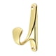 thumbnail image 1 of Soporte de Cortina Decorativa Montado en la Pared para Ventana Dorado 87mm X 23mm X 47mm 4pcs, 1 of 4