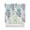 Dark Blue Teal, variant on Sage Green Coral Coastal Swag Valances for Windows, Summer Beach Seaside Nautical Rod Pocket Sheer Valances for Small Windows, Swag Toppers Light Filtering for Kitchen Living Room 2 Panels 28''x36''