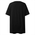 thumbnail image 7 of Women Shorts Suit Set Polyester Round Neck T Shirt and Athletic Shorts for Sports and Summer, 7 of 7