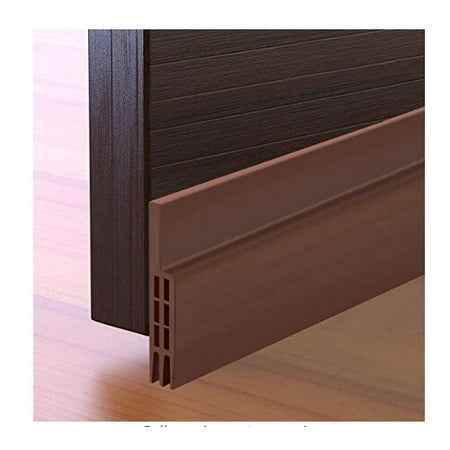 

Moocorvic Clearance Silicone Sealing Strip Self-adhesive Door Bottom Seal Adhesive Glass Door 1M