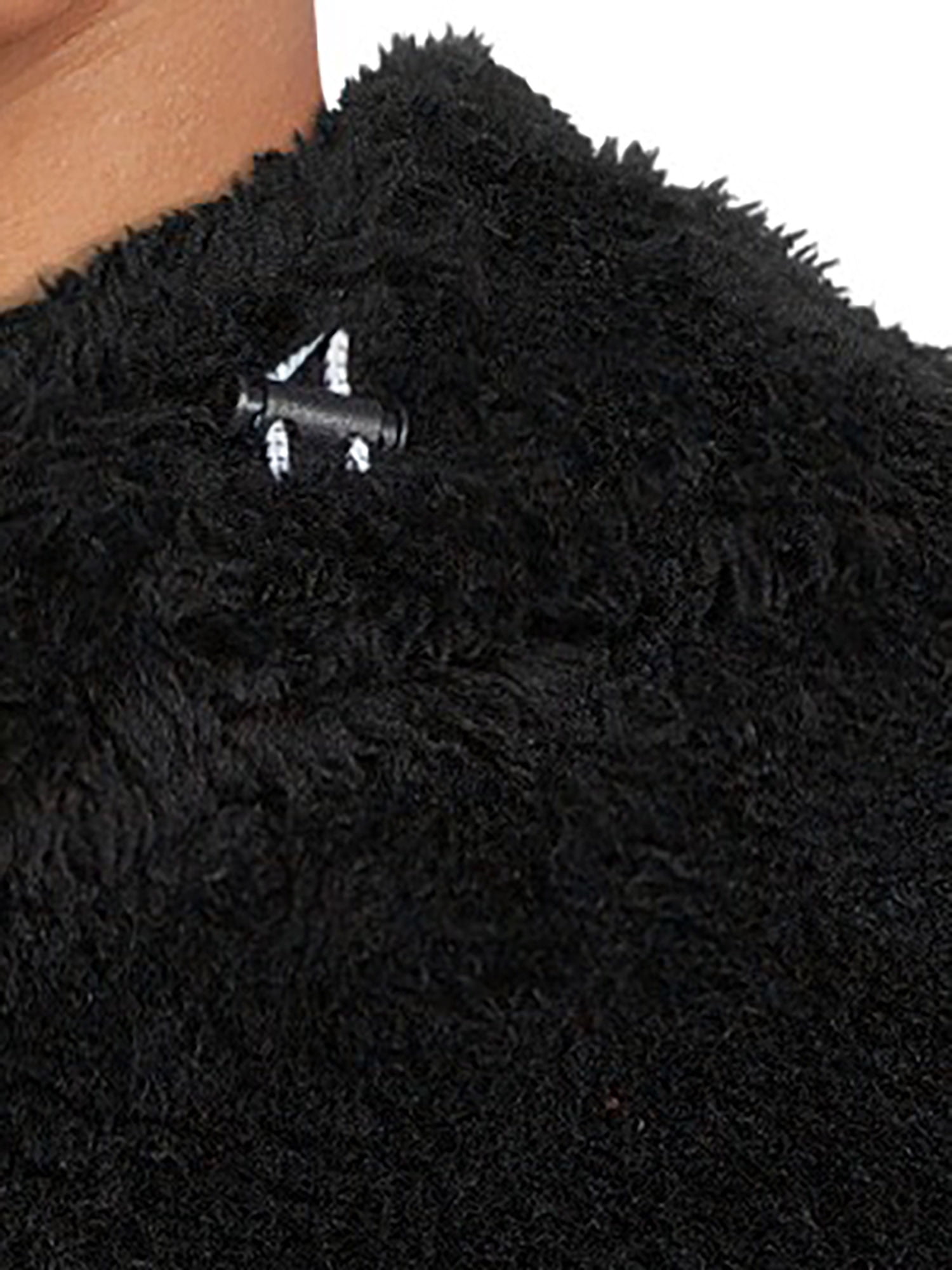 Athletic Works Women's Faux Sherpa Pullover Hoodie - Walmart.com
