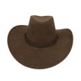 thumbnail image 4 of Chapeau de Cowboy Unisexe en Similicuir, 4 of 4