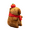 Apple-10.2in/26cm, variant on Cute Soft Capybara Plush Toy Pillow - Christmas Series Plush Capybara Stuffed Animals Birthday Gift Home Decor