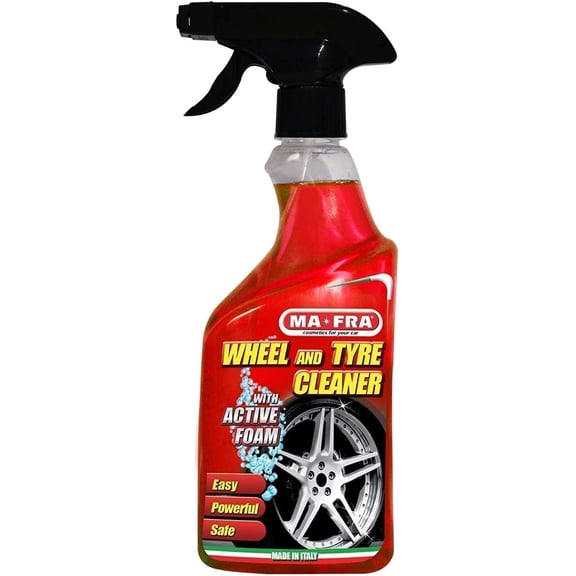 Mafra Wheel & Tire Cleaner Spray, 500ML — 2-in-1 brake dust and grime remover