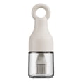 thumbnail image 3 of Linnome Silicone Oil Brush For Outdoor Kitchen Non Shedding Integrated Sealed Basting Brush for Grilling White, 3 of 7