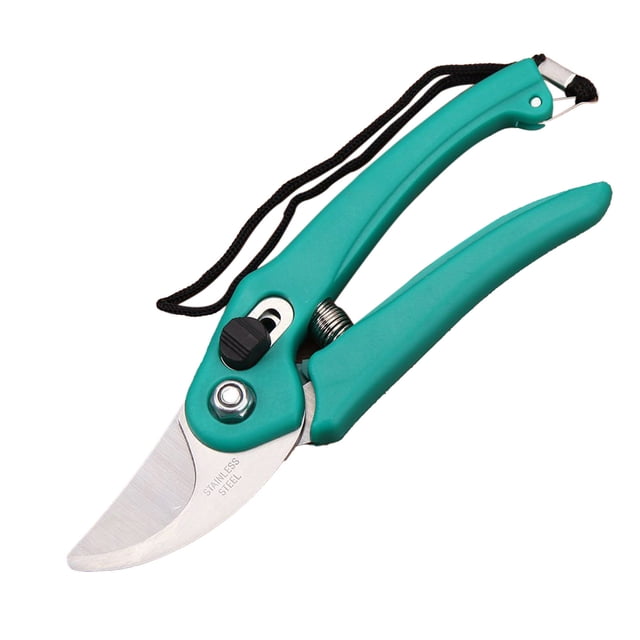 Garden Pruning Shears, Stainless Steel Blades, Bypass Handheld Pruners for Trimming, Ergonomic Design with Secure Lock, Compact Garden Tools for Home Use
