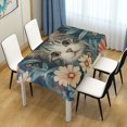 thumbnail image 3 of Yayeee Tablecloths for Rectangular Tables 54 x 54 inch Party Table Cover, Flowers Cat, 3 of 6