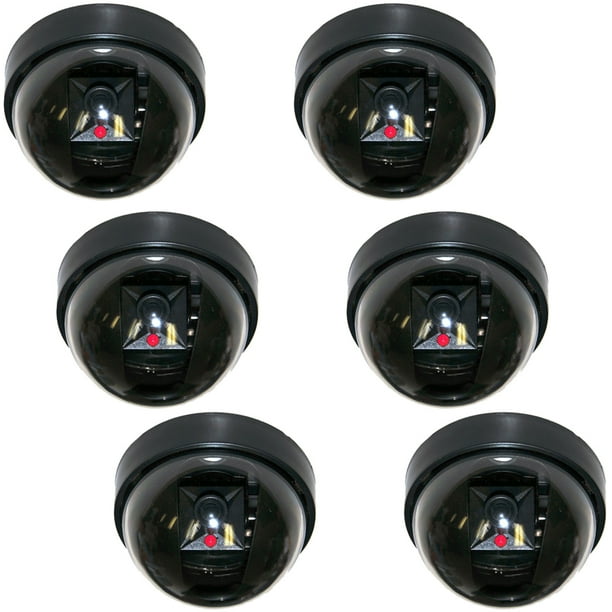 VideoSecu 6 Pack Imitation Dummy Fake Dome Security Cameras with