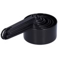 thumbnail image 1 of 10Pcs set Plastic Measuring Spoon Cup NoBPA Baking Tool Set Kitchen Accessory for Home(Black ), 1 of 9
