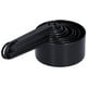 thumbnail image 2 of Juego de 10 piezas de cuchara medidora de plástico, juego de herramientas para hornear NoBPA, accesorio de cocina para el hogar (negro), 2 of 5