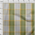 thumbnail image 2 of oneOone Polyester Lycra Light Green Fabric Madras Check Sewing Craft Projects Fabric Prints By Yard 56 Inch Wide, 2 of 4