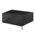 thumbnail image 1 of Funda para mesa de billar de 7/8/9 pies, cubierta para muebles contra la lluvia, protección UV, cubierta plateada para mesa de billar, funda impermeable para mesa de billar, mesa de billar de snooker, 1 of 5