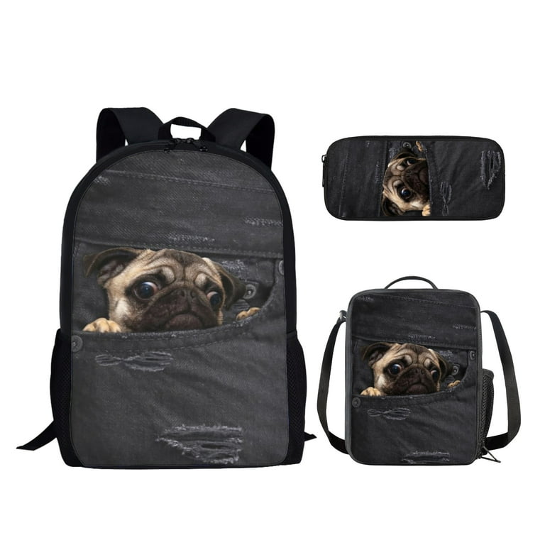 Pug backpack for clearance school