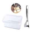 thumbnail image 4 of Mantequera Mantequera Con Tapa Sellada Y Cortador Para Cortar Y Almacenar Fácilmente Mantequilla Mantequera Queso Para Refrigerar La Cocina Cateissary HA013220-00, 4 of 7