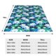 thumbnail image 3 of Balery Blue Lotus Flower Manta de Felpa Suave y Acogedora – Cobija de Franela Aterciopelada para Cama, Lavable y Cálida para Sofá, Mascotas, Transpirable-50"x40", 3 of 7