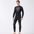 thumbnail image 4 of Neopreno 1.5 mm Traje de neopreno de longitud completa Mantiene abrigado Mono Protección Traje de baño para buceo Piragüismo Buceo Piel Natación Su - Hombres M SM SunniMix Traje de neopreno de cuerpo entero, 4 of 8