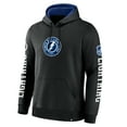 thumbnail image 2 of Men's Fanatics Black Tampa Bay Lightning Big City Legacy Fleece Pullover Hoodie, 2 of 3